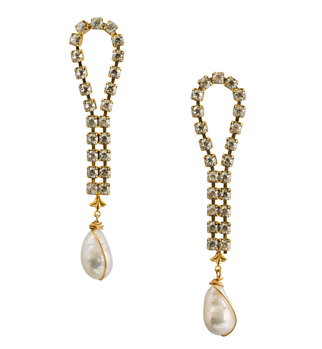 TE167 SAVANNAH PEARL EARRINGS